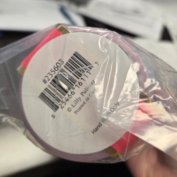 Lilly Pulitzer 6 Pool Cups-NWT-Featured in Soleil It On Me-2 Design-14oz-Plastic - Picture 6 of 8